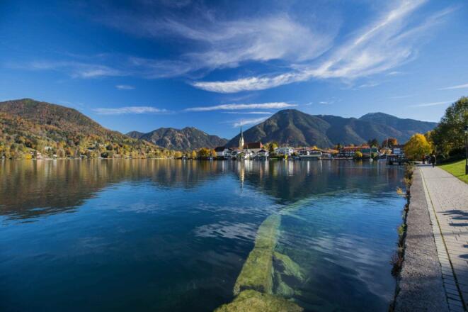 Der malerische Tegernsee