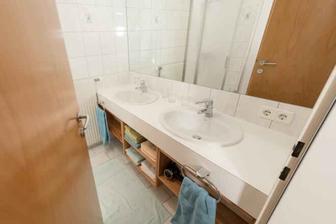 Badezimmer Appartement Dominik und Marcel