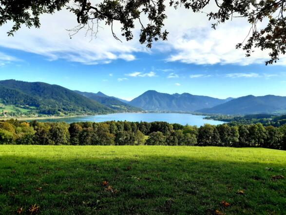 Blick auf den Tegernsee