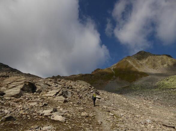 Hinteres Bergl mit Blick auf den Südlichen Seekarkopf