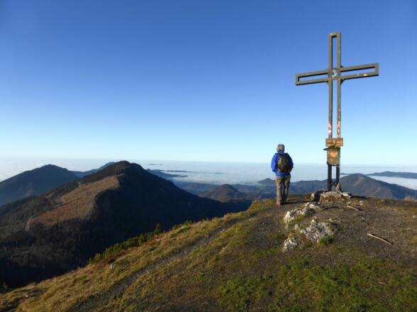 Das alte Gipfelkreuz