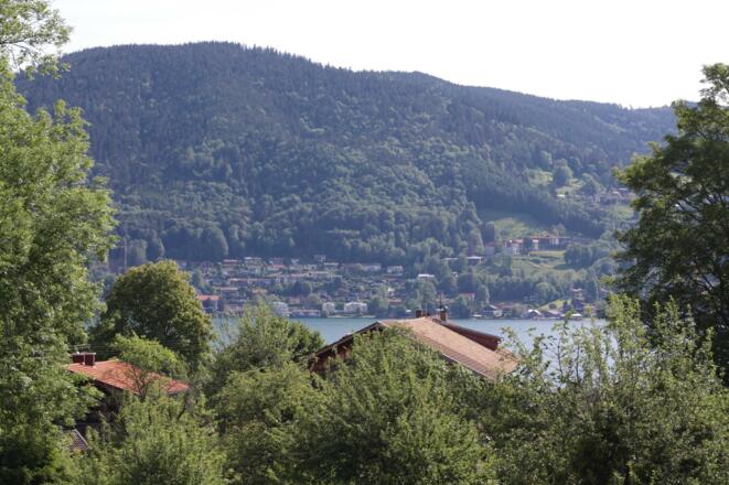Ausblick vom Balkon