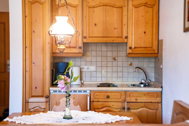 Küchenzeile mit guter Ausstattung