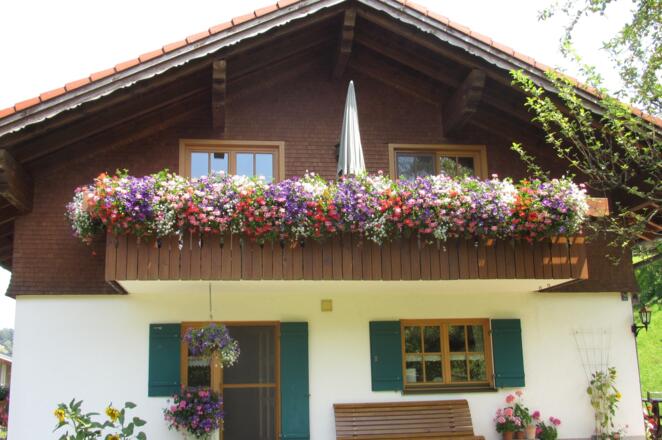 Balkon der Ferienwohnung