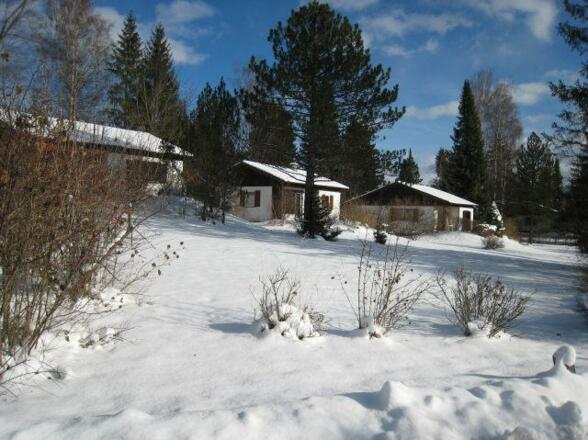 Feriendorf im Winter