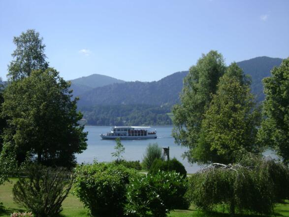 Ausblick vom Balkon