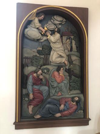 Schlüsselfeld - St. Johannes der Täufer / Jakobus mit Jesus am Ölberg