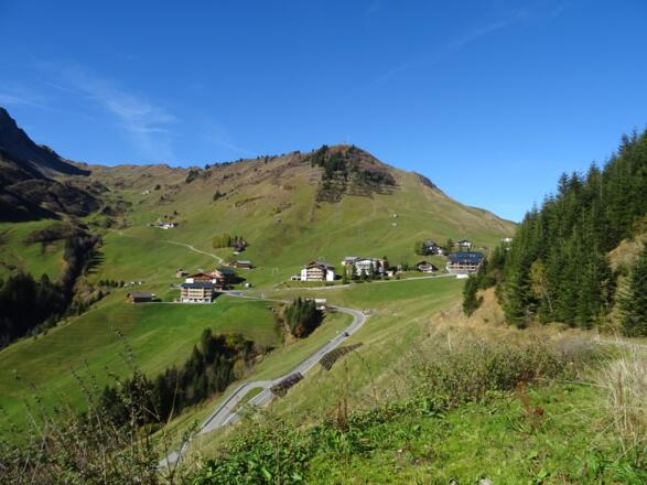 Auf dem Rückweg nach Faschina