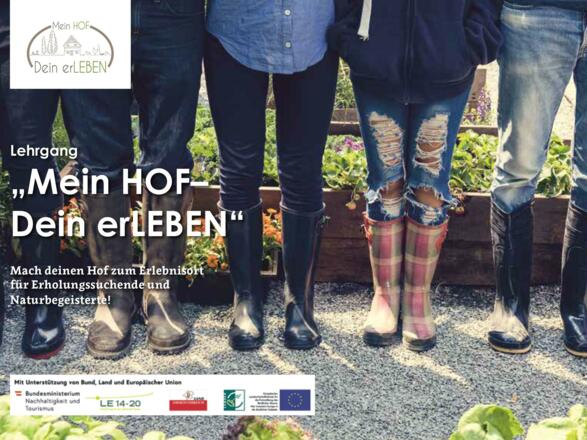 Projekt Mein Hof - Dein erLeben - Leader