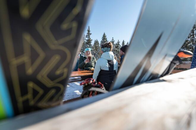 Einkehr Winter Hörnle Hütte