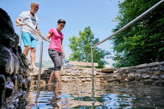 Kneippen - erfrischend und durchblutungsfördernd