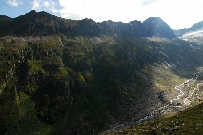 Obergrenze eiszeitlicher Gletscher