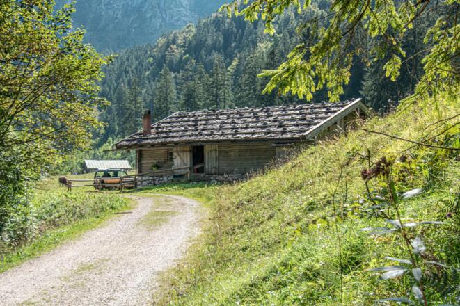 Kaser auf der Schwarzbachalm