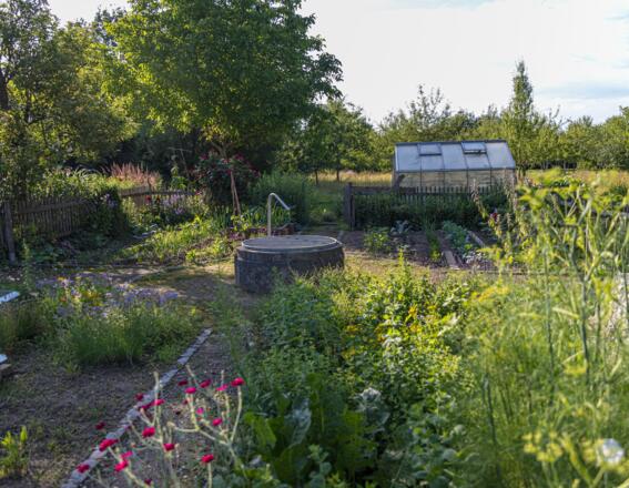 Brunnen im Kreislehrgarten Adelshofen