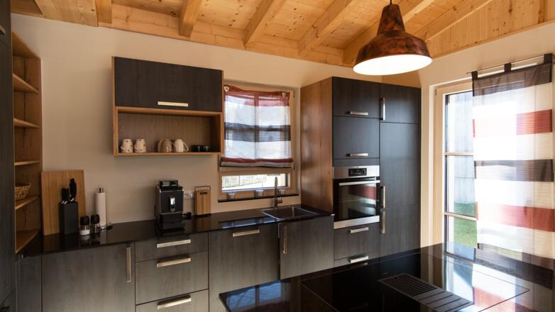 moderne Küche im Chalet Melanie