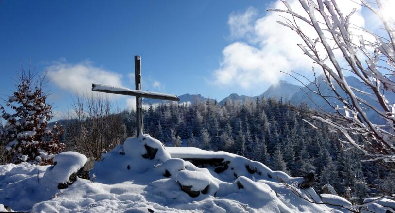 Gipfelkreuz vom Ilmitzberg ~1295m