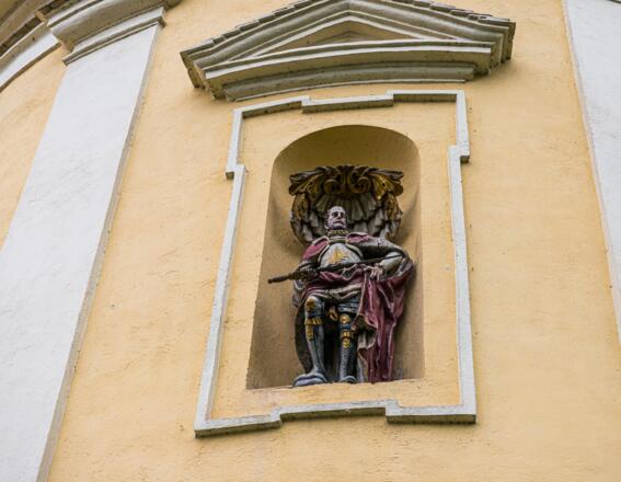 Standbild Rassos in der Chornische