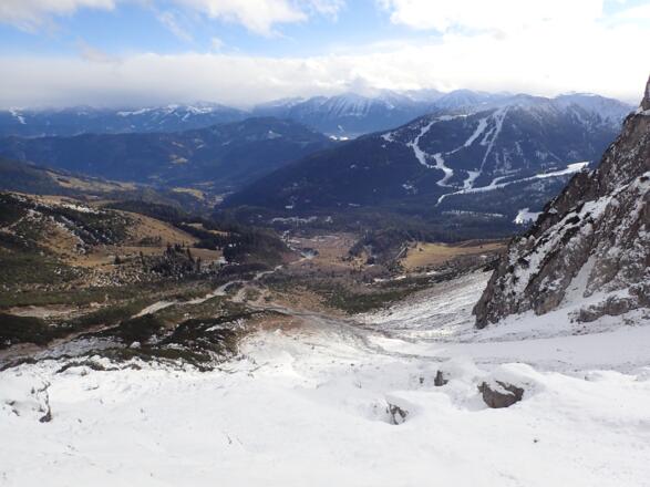 Ausblick vom Jausenstein an einem Frühwintertag