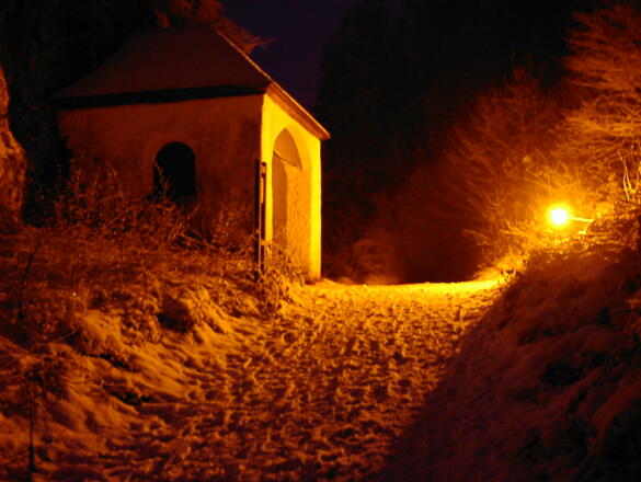 Beleuchteter Falkenstein