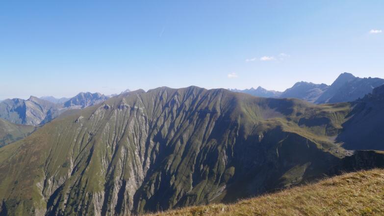 Blick vom Fürschießer zum Kreuzeck