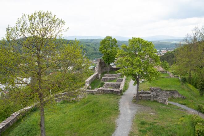 Ruine der Burg Botenlauben