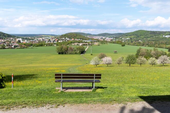 Aussicht Kolpingkapelle Bad Kissingen