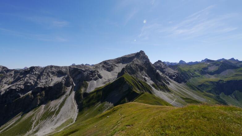 Blick vom Himmeleck auf den Großen Wilden