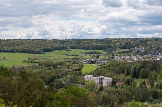 Ausblick vom Stationsberg Bad Kissingen