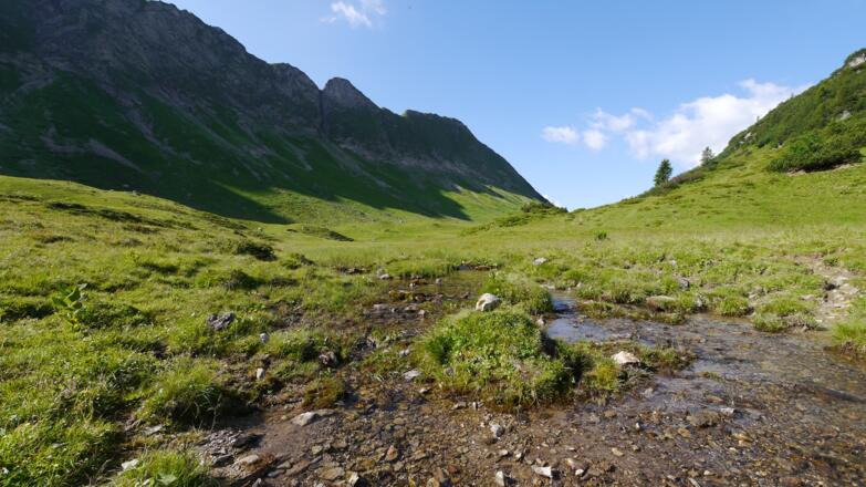 Im Bereich des Salzbüheljochs