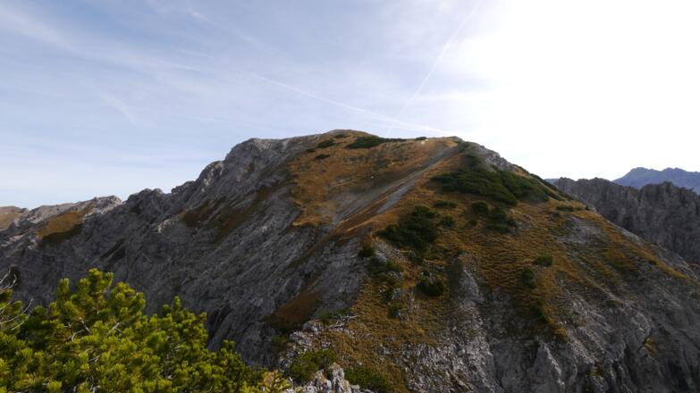 Sattelkopf - gesehen vom benachbarten Sattelköpfle