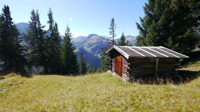 Heupille auf der Sattelebene