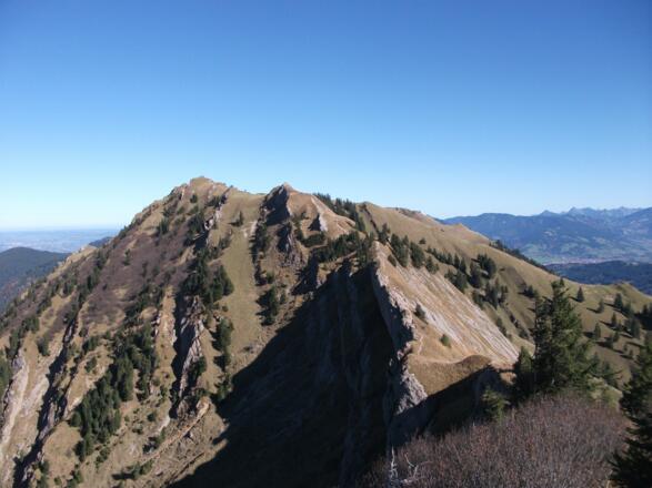 Blick auf den Buralpkopf