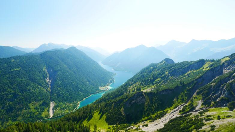 Blick auf den Plansee