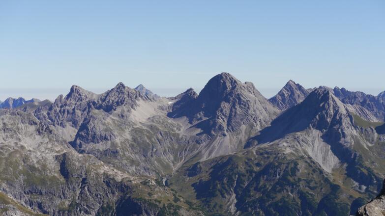Blick zum Großen Krottenkopf