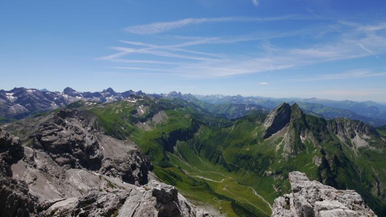 Grandioses Panorama am Großen Wilden