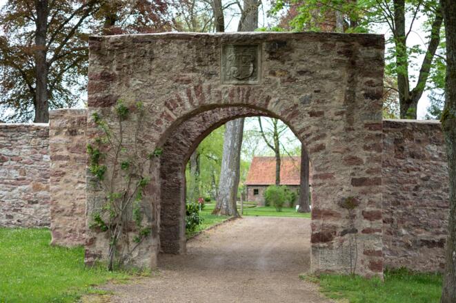 Torbogen Schloss Aschach
