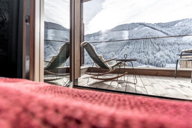 Herrlicher Blick vom Balkon