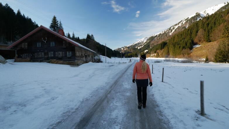 Alpe Vorsäß I im Winter