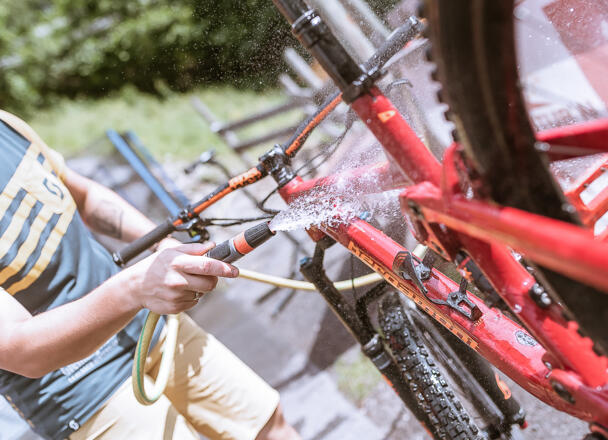 Bestes Bikeequipment vor Ort