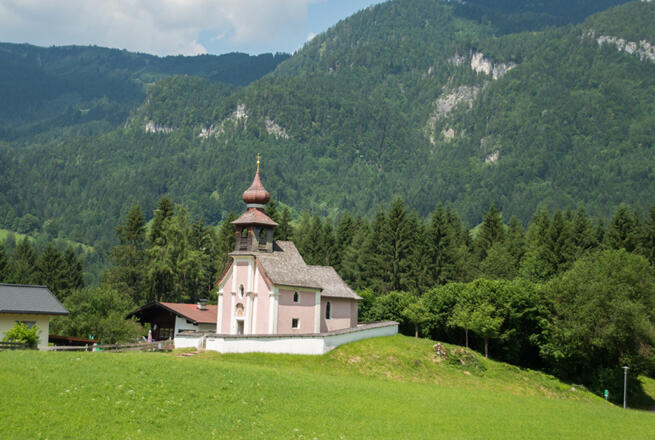 Auer Kirchlein im Loferer Ortsteil Au