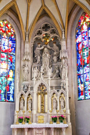 Kelheim - Stadtpfarrkirche Hochaltar