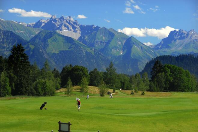 Golfplatz Oberallgäu - Hörnerdörfer im Allgäu