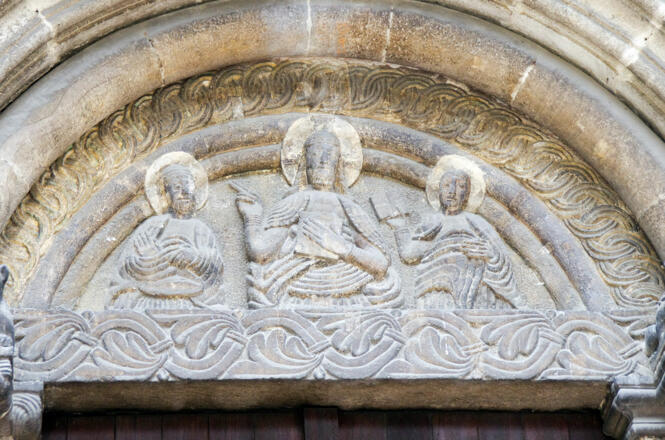 Regensburg - St. Jakob Tympanon