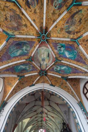Kirchberg bei Simbach, Pfarrkirche St. Nikolaus, Presbyteriumsgewölbe