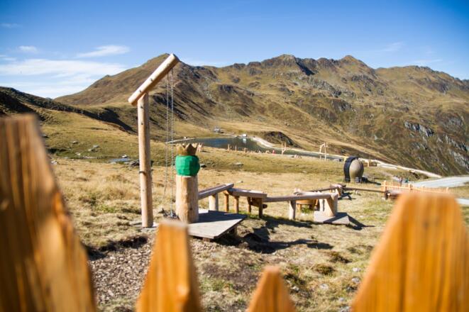 Holzkugelbahn