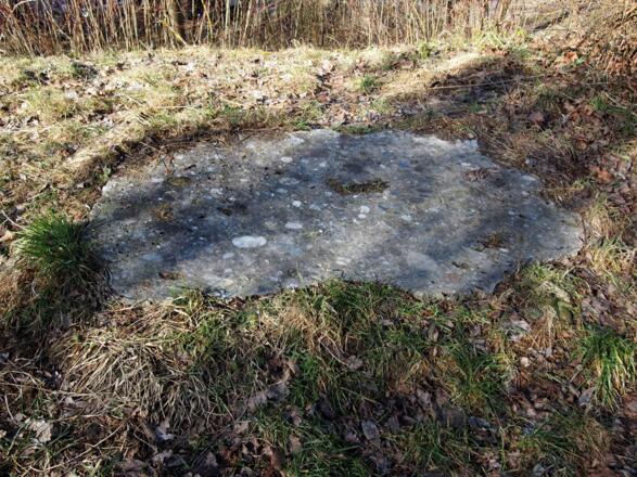 Severin Zebhauser - "Schwelle", Nagelfluh, 2002