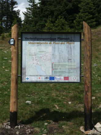 Infotafel in Plamort