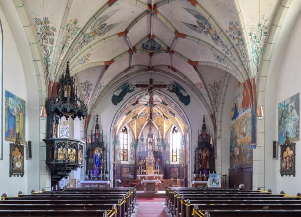 Kirchberg bei Simbach, Pfarrkirche St. Nikolaus, Innen
