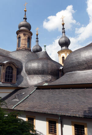 Würzburger Käppele, Zwiebeltürme