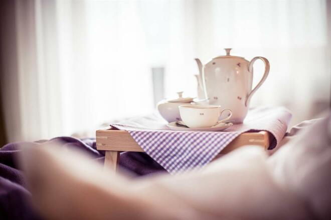 Frühstück im Bett
